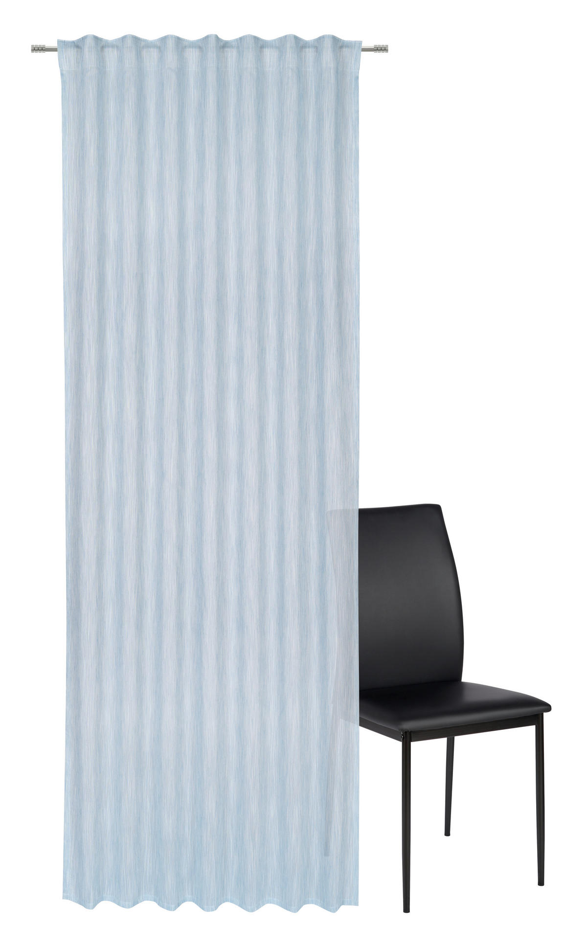 GOTOVA ZAVJESA plava  140/280 cm  - plava, Basics, tekstil (140/280cm) - Esposa