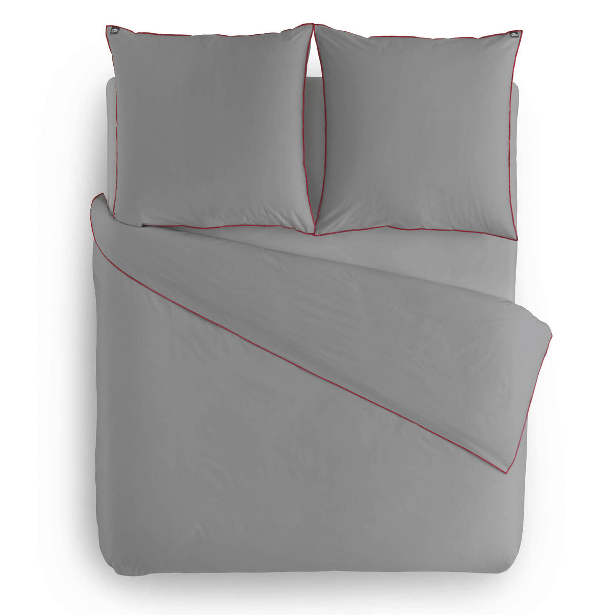 BETTWÄSCHE DIESEL Perkal 200/200 cm  - Dunkelgrau, Basics, Textil (200/200cm) - Diesel