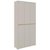 SCHUHSCHRANK 100/210/34 cm  - Kaschmir/Anthrazit, Konventionell, Holzwerkstoff/Kunststoff (100/210/34cm) - Xora