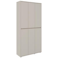 CIPŐSSZEKRÉNY 100/210/34 cm  - kasmírszínű/antracit, Konventionell, műanyag/faalapú anyag (100/210/34cm) - Xora