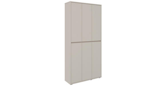 SCHUHSCHRANK 100/210/34 cm - Kaschmir, KONVENTIONELL, Holzwerkstoff/Kunststoff (100/210/34cm) - Xora