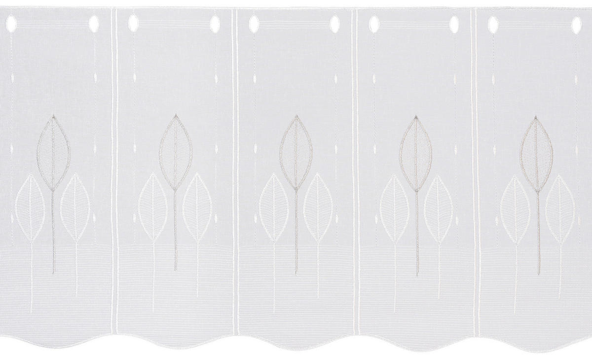KRÁTKA ZÁCLONA, polopriehľadné, 45 cm - Konventionell, textil (45cm) - Esposa