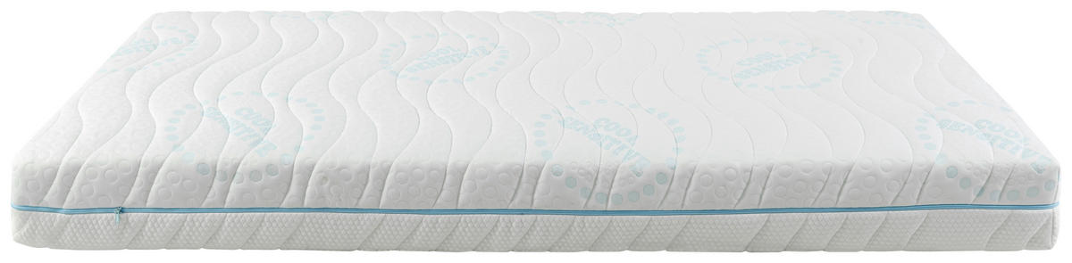 TASCHENFEDERKERNMATRATZE 90/200 cm Höhe ca. 23 cm 7 -Zonen - Weiß, Basics, Textil (90/200cm) - Sleeptex