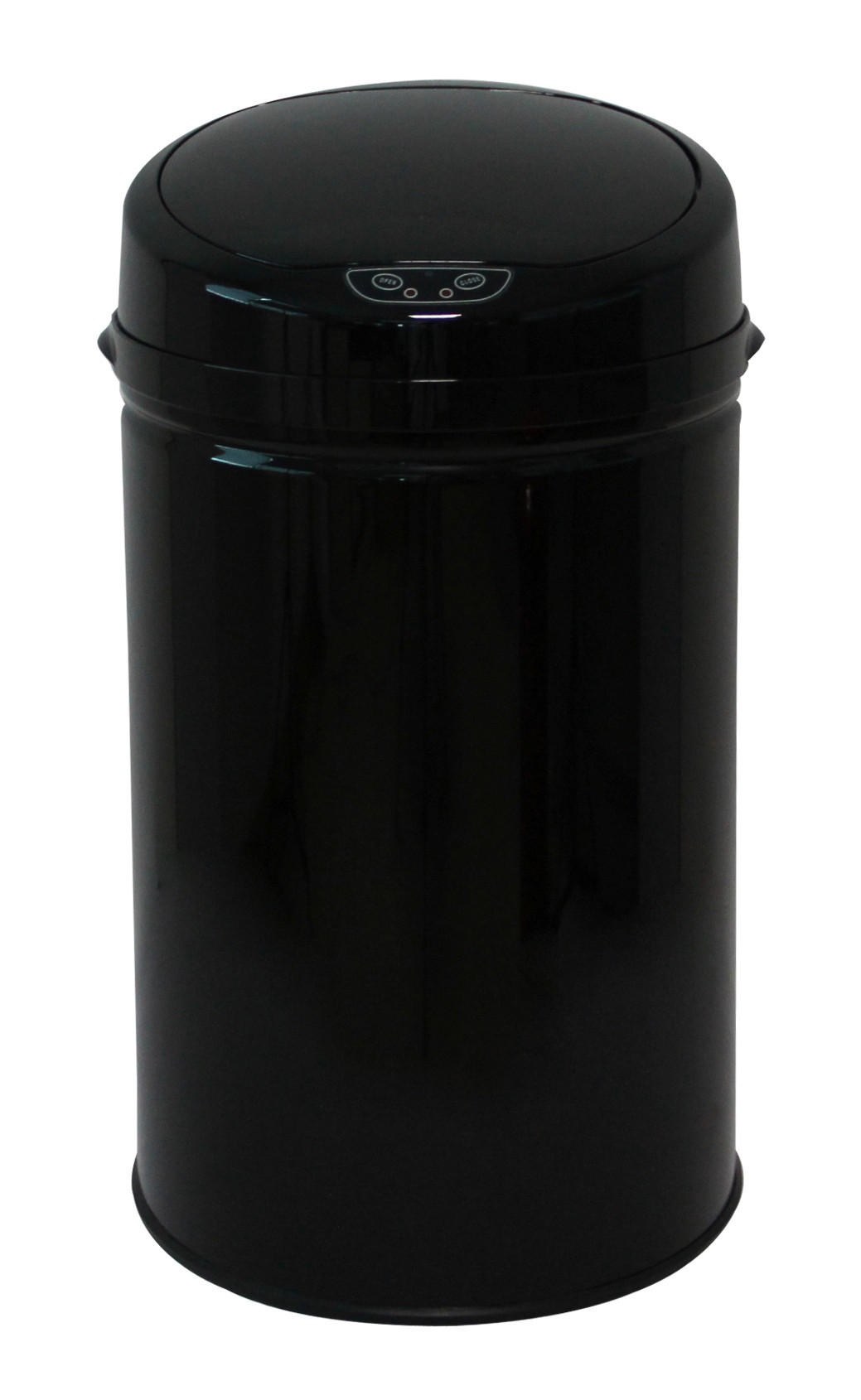 ABFALLEIMER 30 l  Metall  - Schwarz, Trend, Kunststoff/Metall (31/31/61,5cm) - Echtwerk