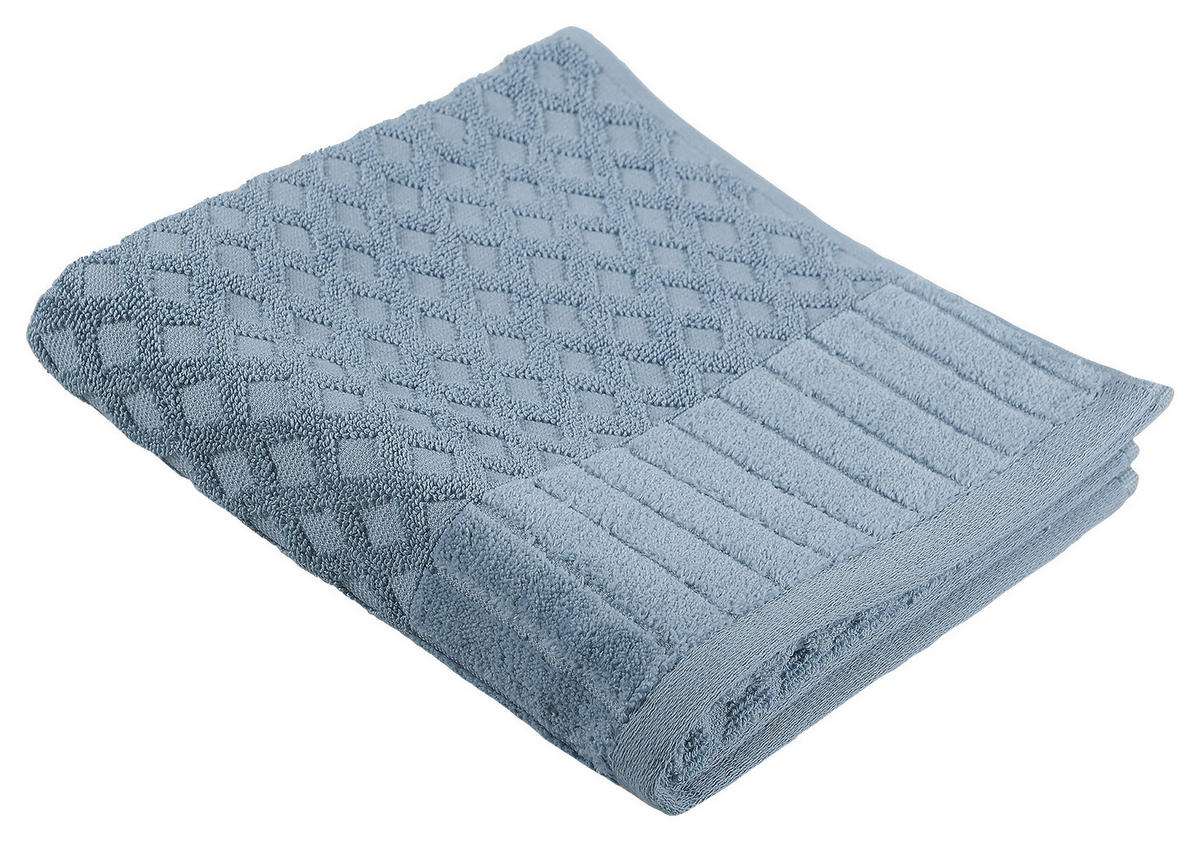 HANDTUCH Blau  - Blau, Basics, Textil (50/100cm) - Dieter Knoll