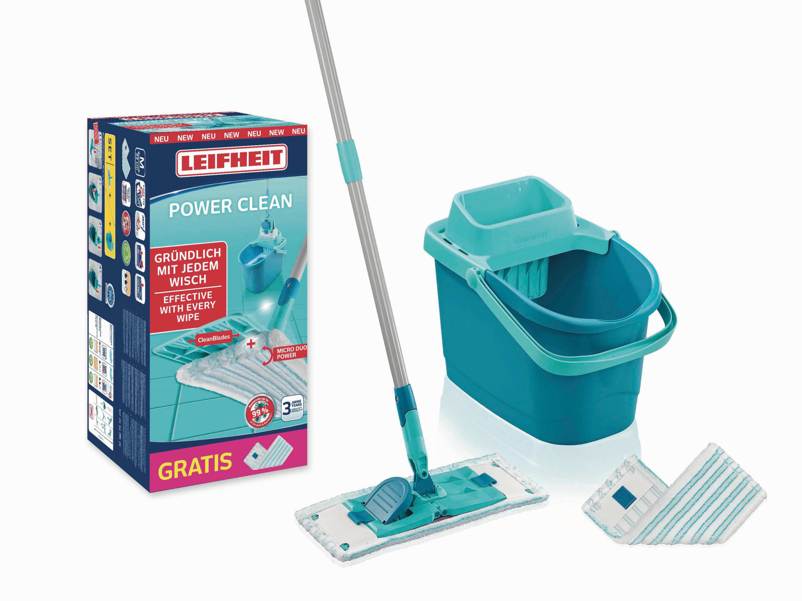Bodenwischer Set Powerclean M