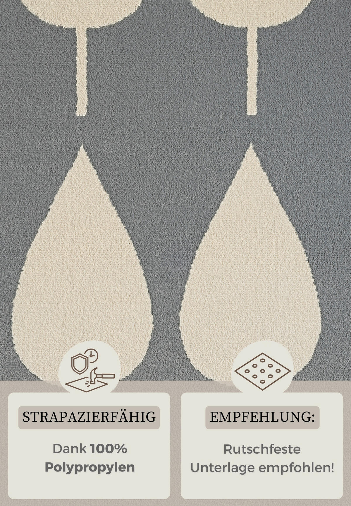 KINDERTEPPICH 120/170 cm Adventures  - Pastellblau/Creme, Design, Kunststoff/Textil (120/170cm) - Hanse Home