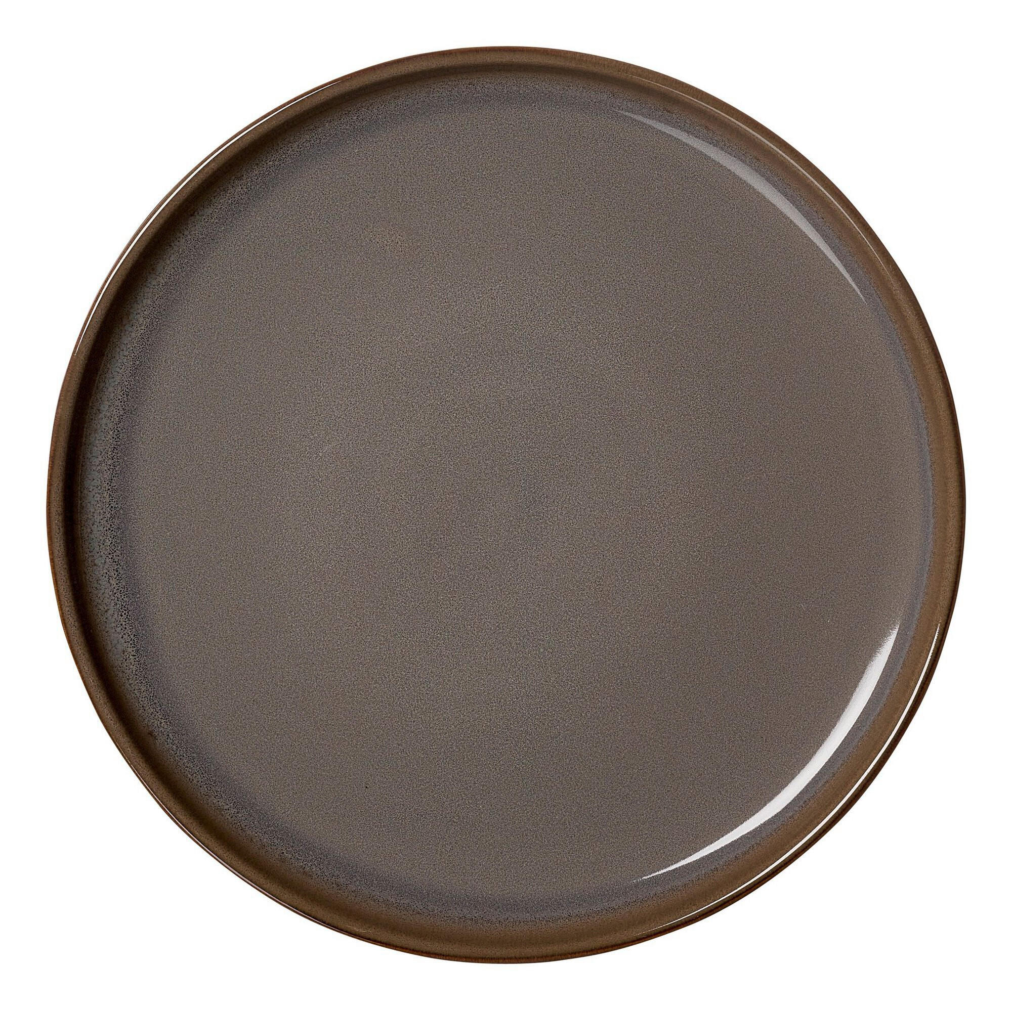 DESSERTTELLER Grau Malaga  - Grau, KONVENTIONELL, Keramik (22/22/2cm) - Ritzenhoff Breker