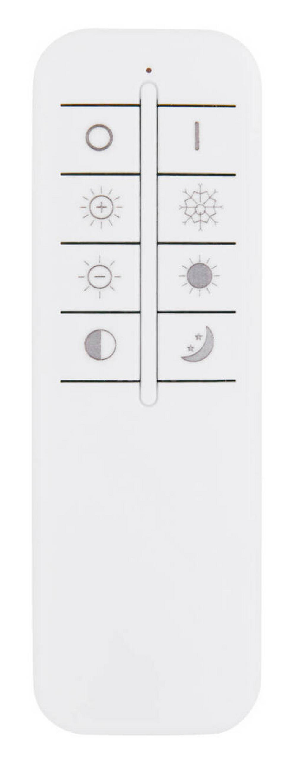 LED FÜGGŐLÁMPA 76,7/50,3/150 cm  - fekete/opál, Design, műanyag/fém (76,7/50,3/150cm) - Globo