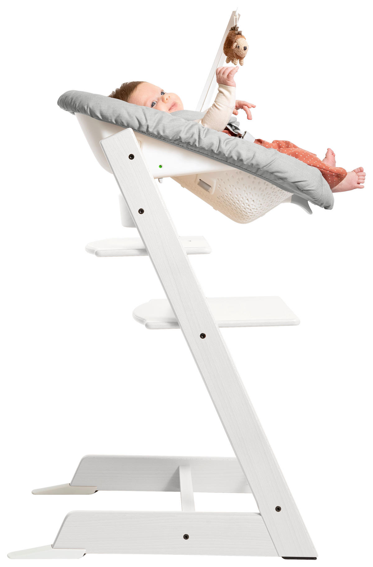 HOCHSTUHL-SET Tripp Trapp Bundles  - Weiss, Basics, Holz (87/65/46cm) - Stokke