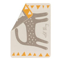 PODLOŽKA PRO DOMÁCÍ MAZLÍČKY - šedobílá, Basics, textil (70/90cm) - David Fussenegger