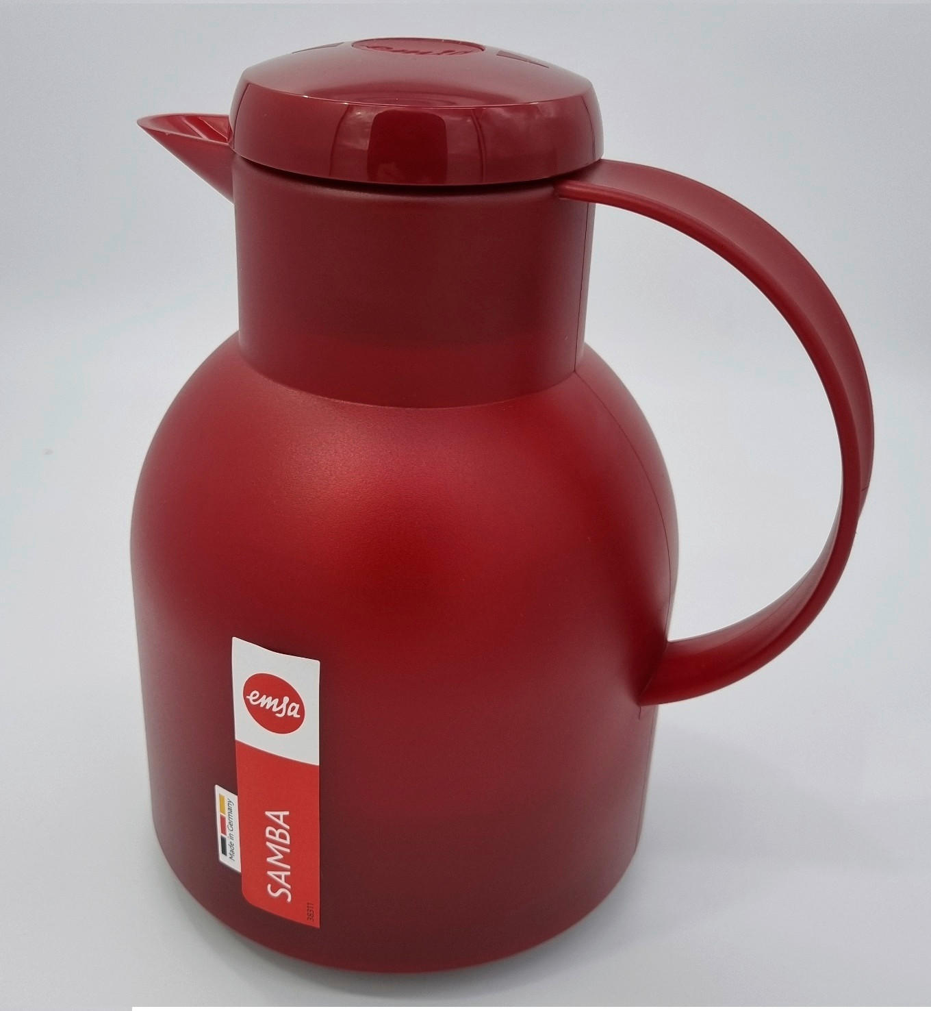UNIVERZÁLIS PALACK 1 l  - sötétvörös, Basics, műanyag/fém (1l)