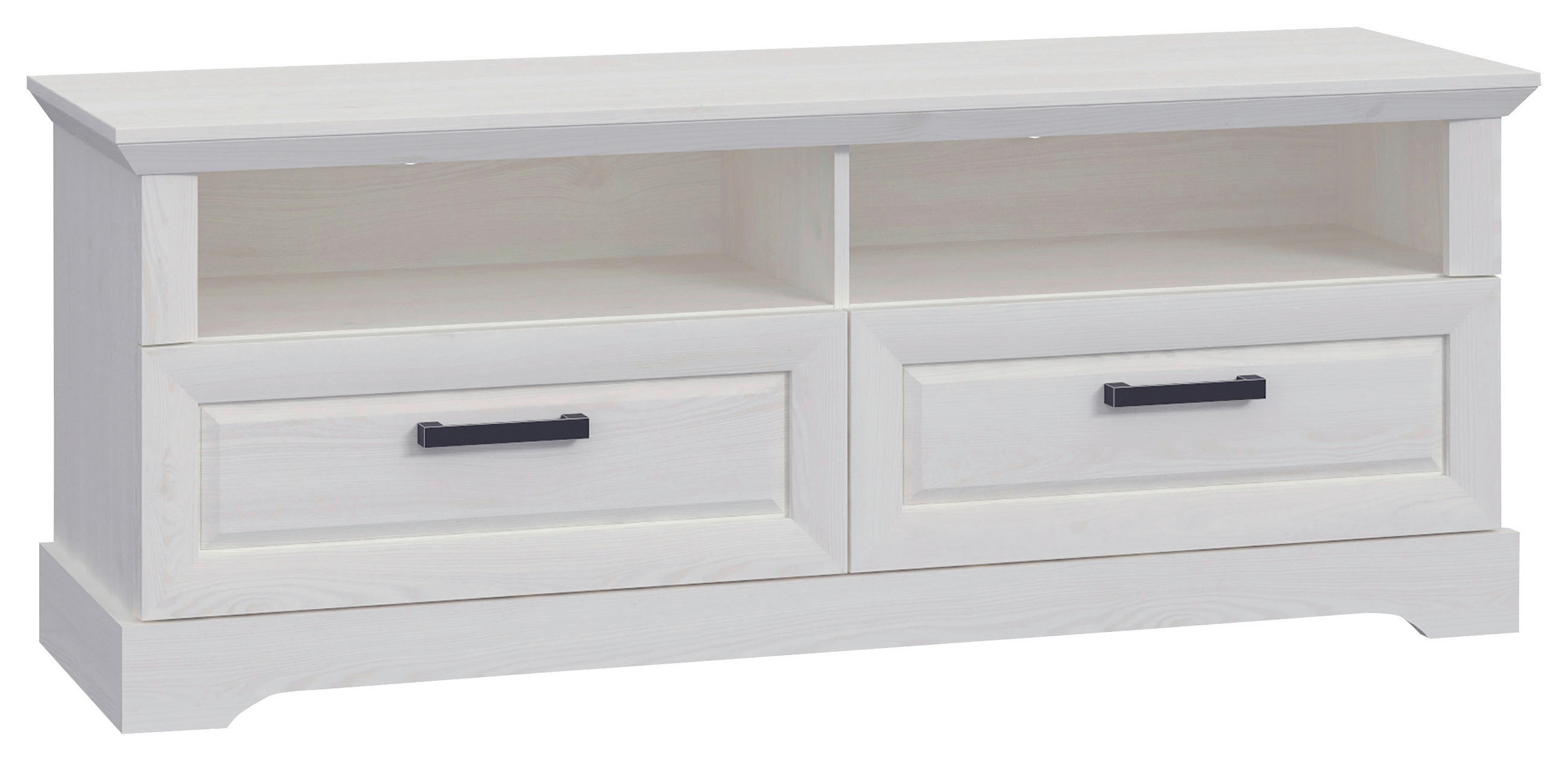 TV KOMODA boja ariša  - boja ariša/crna, Konvencionalno, metal/pločasti materijal (145,2/57,2/44,5cm) - Landscape