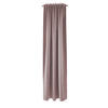 WÄRMESCHUTZVORHANG MILTON Verdunkelung 140/245 cm   - Rosa, Basics, Textil (140/245cm)