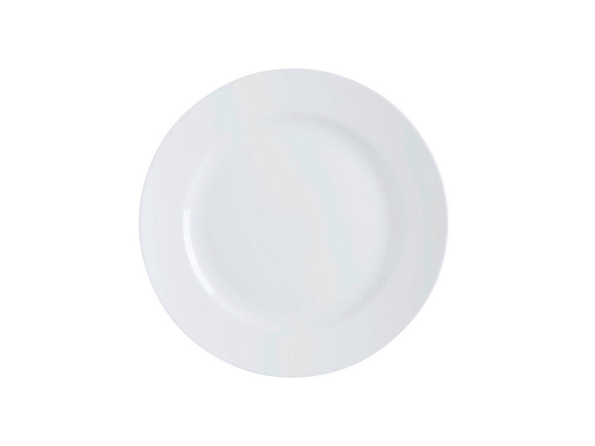 TALÍŘEK NA SNACKY jemný kostní porcelán (fine bone china) keramika 23 cm - bílá, Basics, keramika (23cm) - Maxwell & Williams