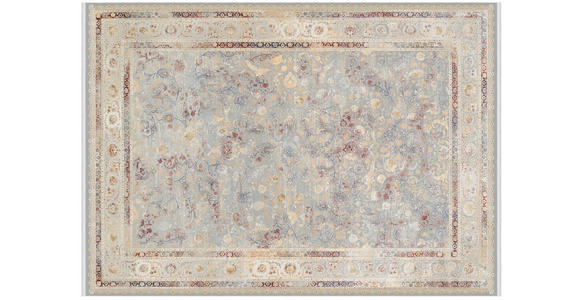 WEBTEPPICH 67/130 cm Krypton Grau, Multicolor  - Multicolor/Grau, Design, Textil (67/130cm) - Dieter Knoll