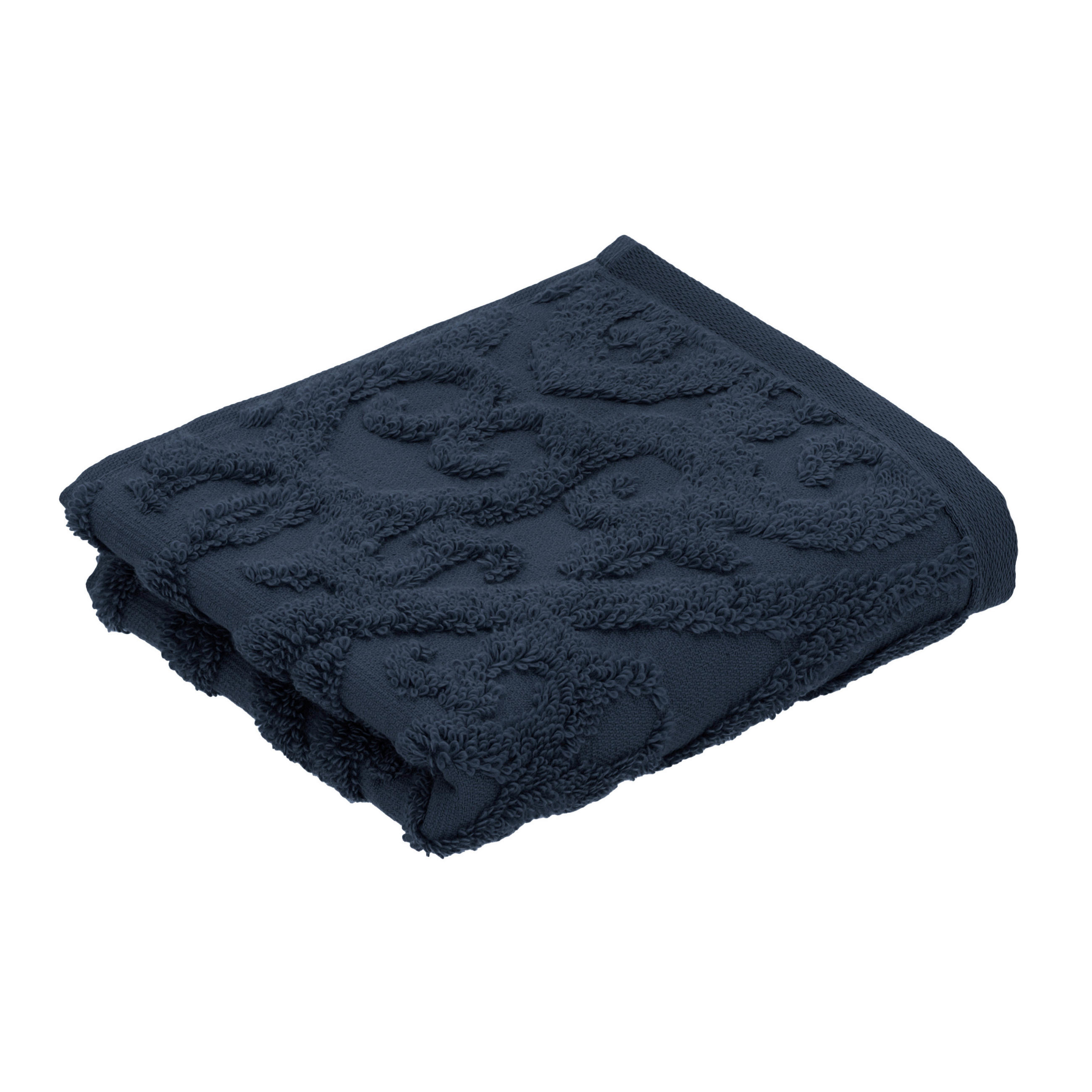 GÄSTETUCH Fidelio Dunkelblau 50/30 cm  - Dunkelblau, Basics, Textil (50/30cm) - Vossen