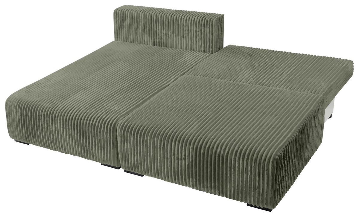 Freisteller von Carryhome ECKSOFA Olivgrün Cord.