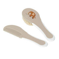 BABYKAMM Steppe  - Taupe, Basics, Kunststoff (23/12,5/3cm) - Bebe Jou