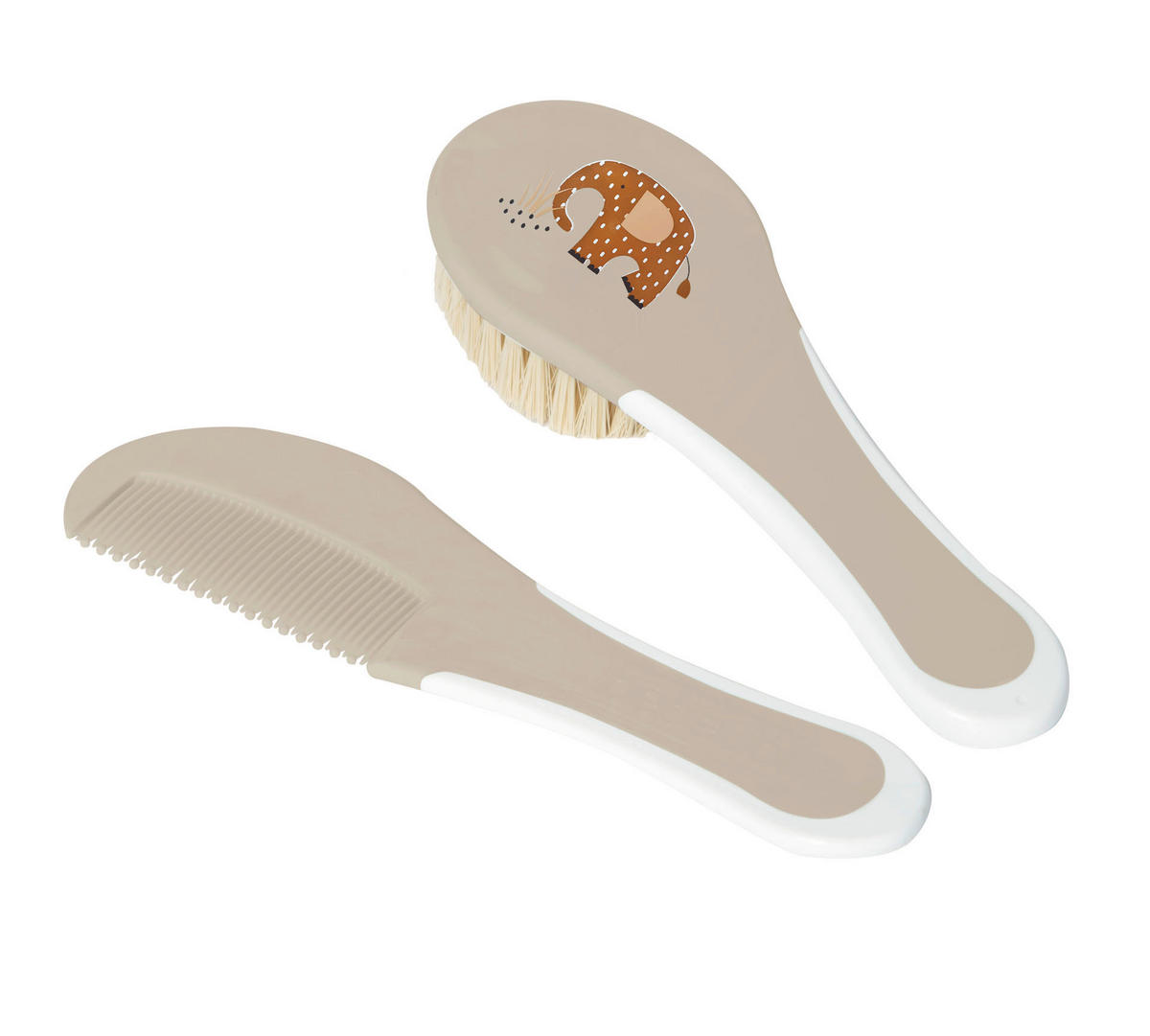 BABYKAMM Steppe  - Taupe, Basics, Kunststoff (23/12,5/3cm) - Bebe Jou