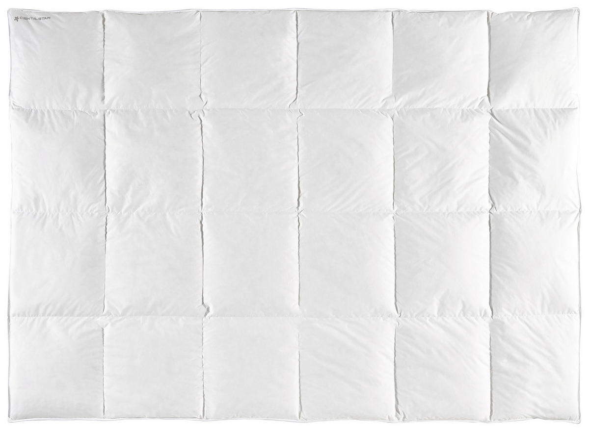 DAUNENDECKE  Silence  135/200 cm   - Weiß, LIFESTYLE, Textil (135/200cm) - Centa-Star