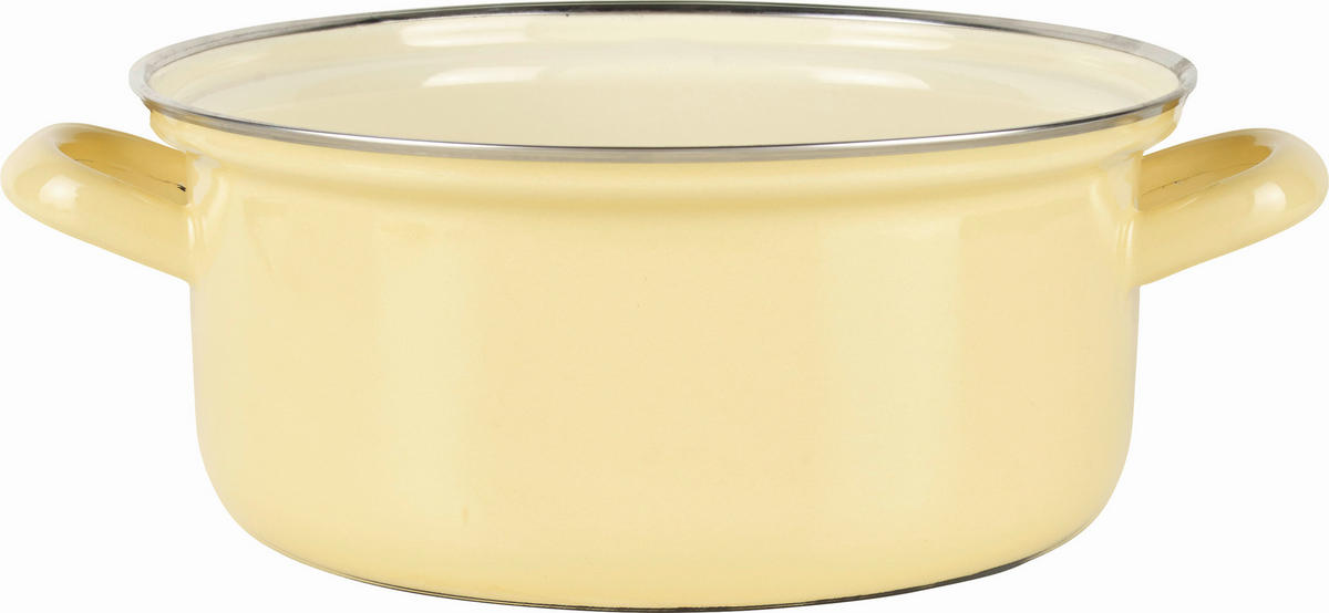 KASSEROLLE Classic bunt 2 l  - Gelb, Basics (20cm) - Riess