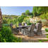 GARTENSESSEL - Braun, LIFESTYLE, Kunststoff/Textil (61/106/65cm) - Ambia Garden