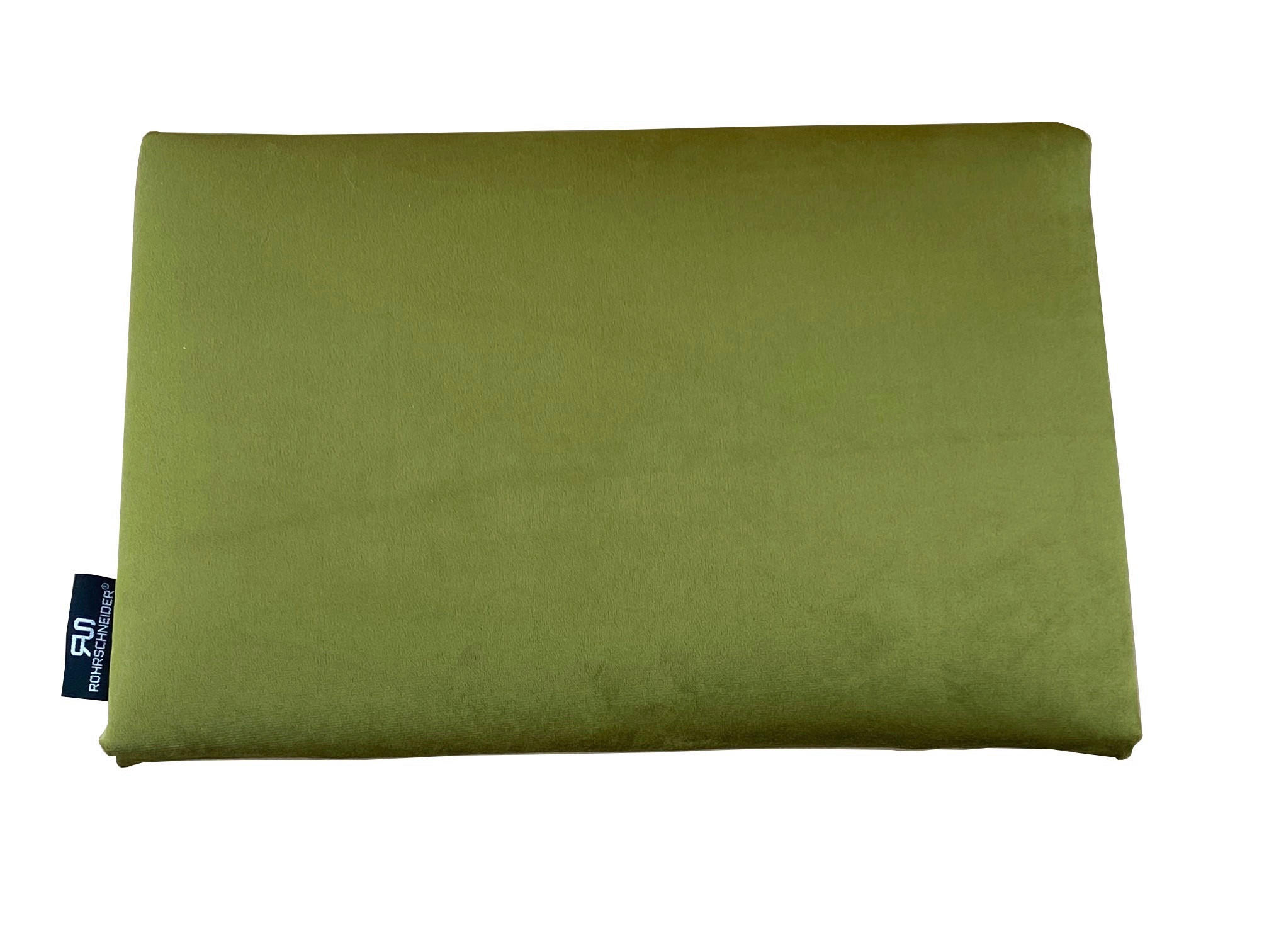 HAUSTIERKISSEN - Olivgrün, Holzwerkstoff/Textil (40/26/3cm)