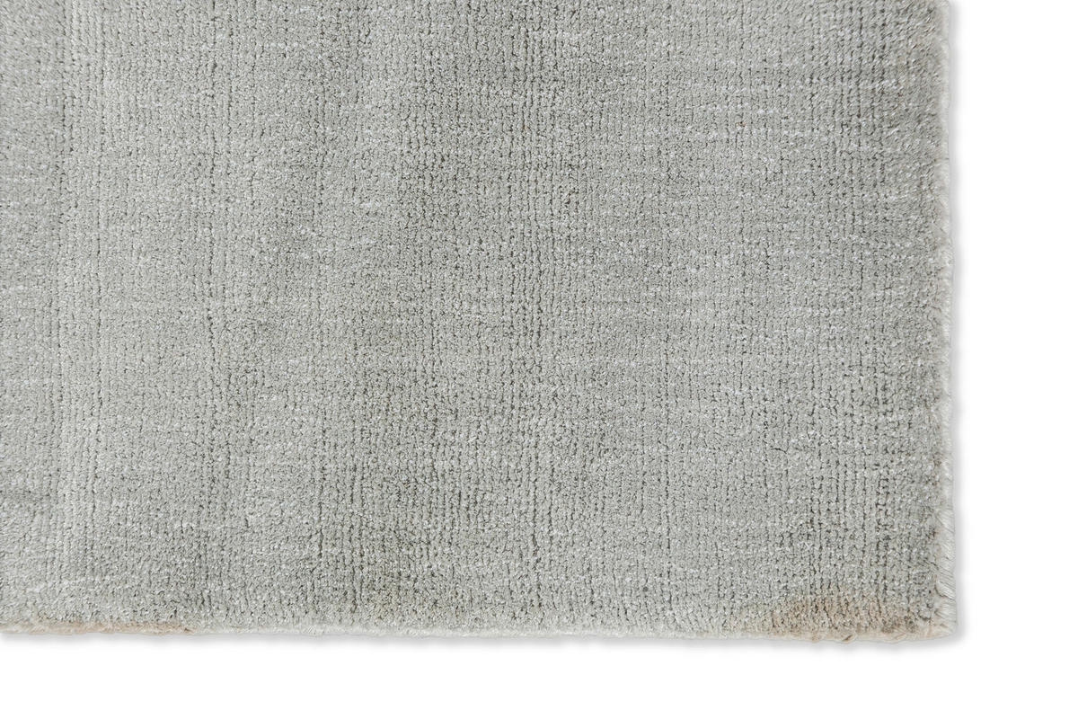 HANDWEBTEPPICH 140/200 cm Aura Silberfarben  - Silberfarben, KONVENTIONELL, Textil (140/200cm) - Schöner Wohnen