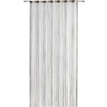 FADENVORHANG transparent  - Braun, KONVENTIONELL, Textil (100/260cm) - Esposa