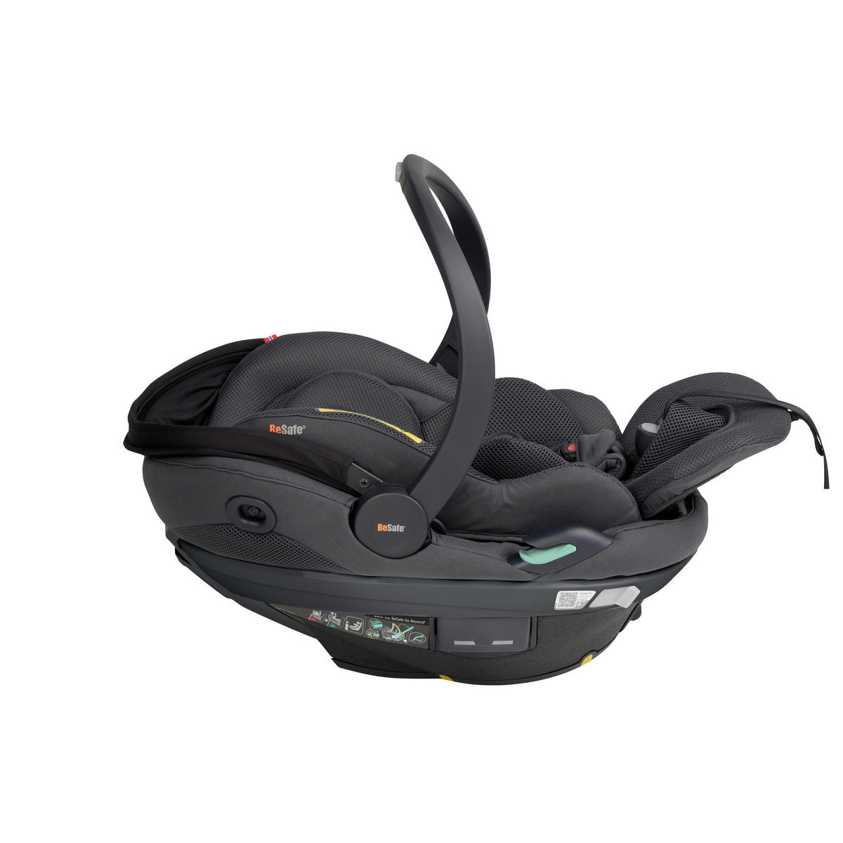 AUTO-SEDIŠTE ZA BEBE  Go Beyond²  - crna/antracit, Osnovno, tekstil/plastika (64/44/59cm) - Besafe