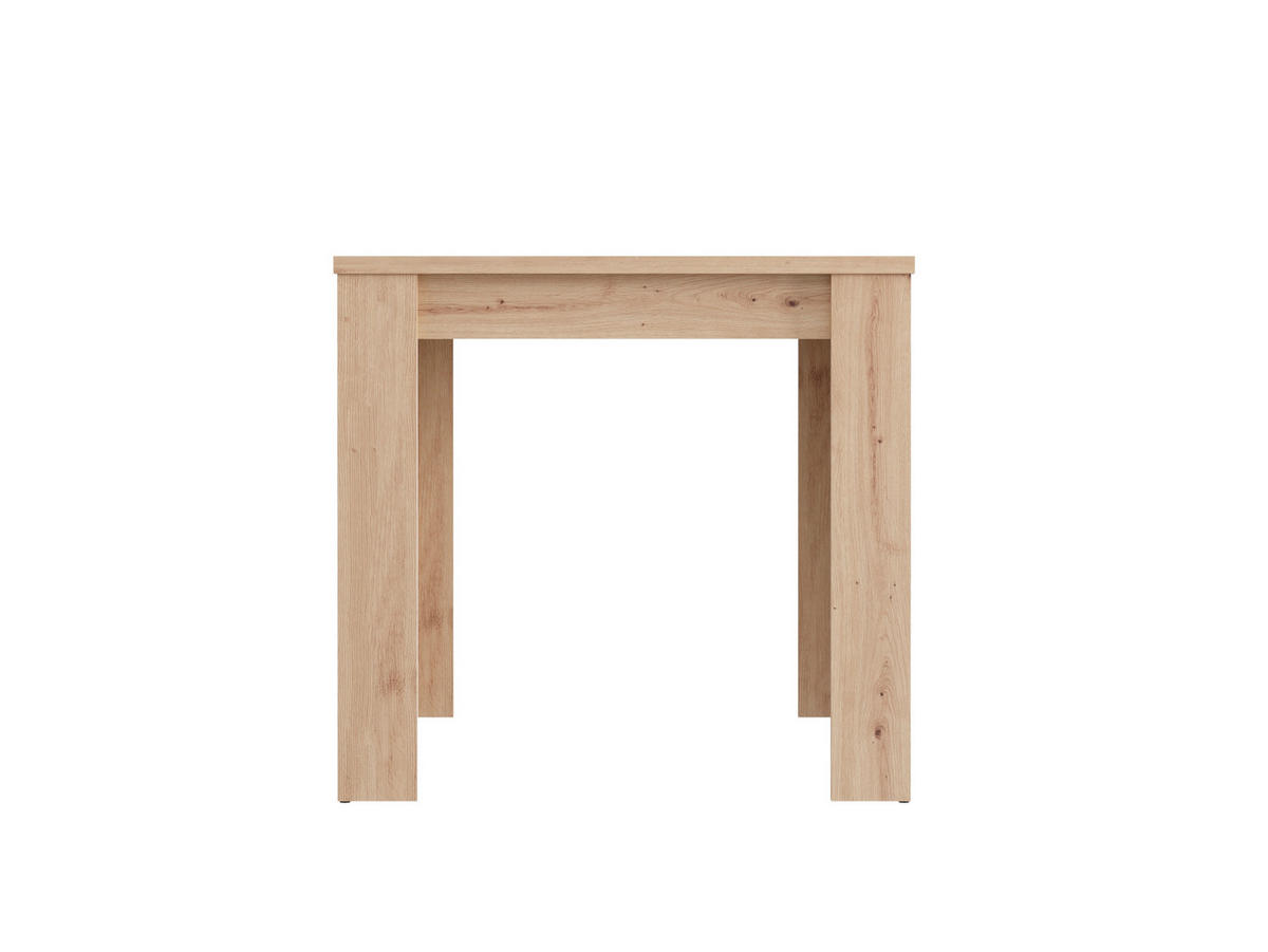 STOL ZA BLAGOVAONICU  hrast Artisan  drvni materijal      - hrast Artisan, Moderno, drvni materijal (80/80/75,5cm)