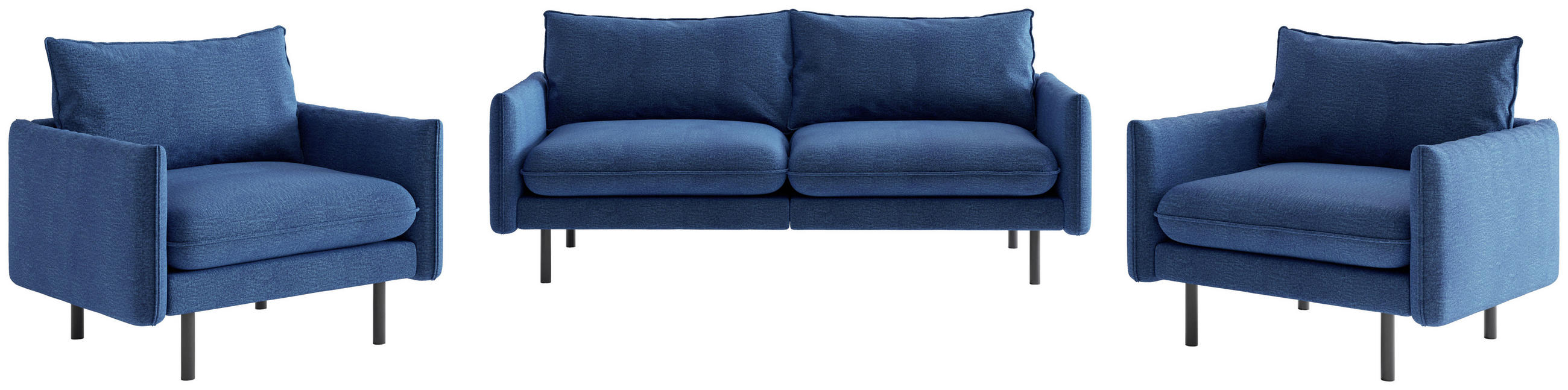 Livetastic SEDACÍ SESTAVA, textil, modrá