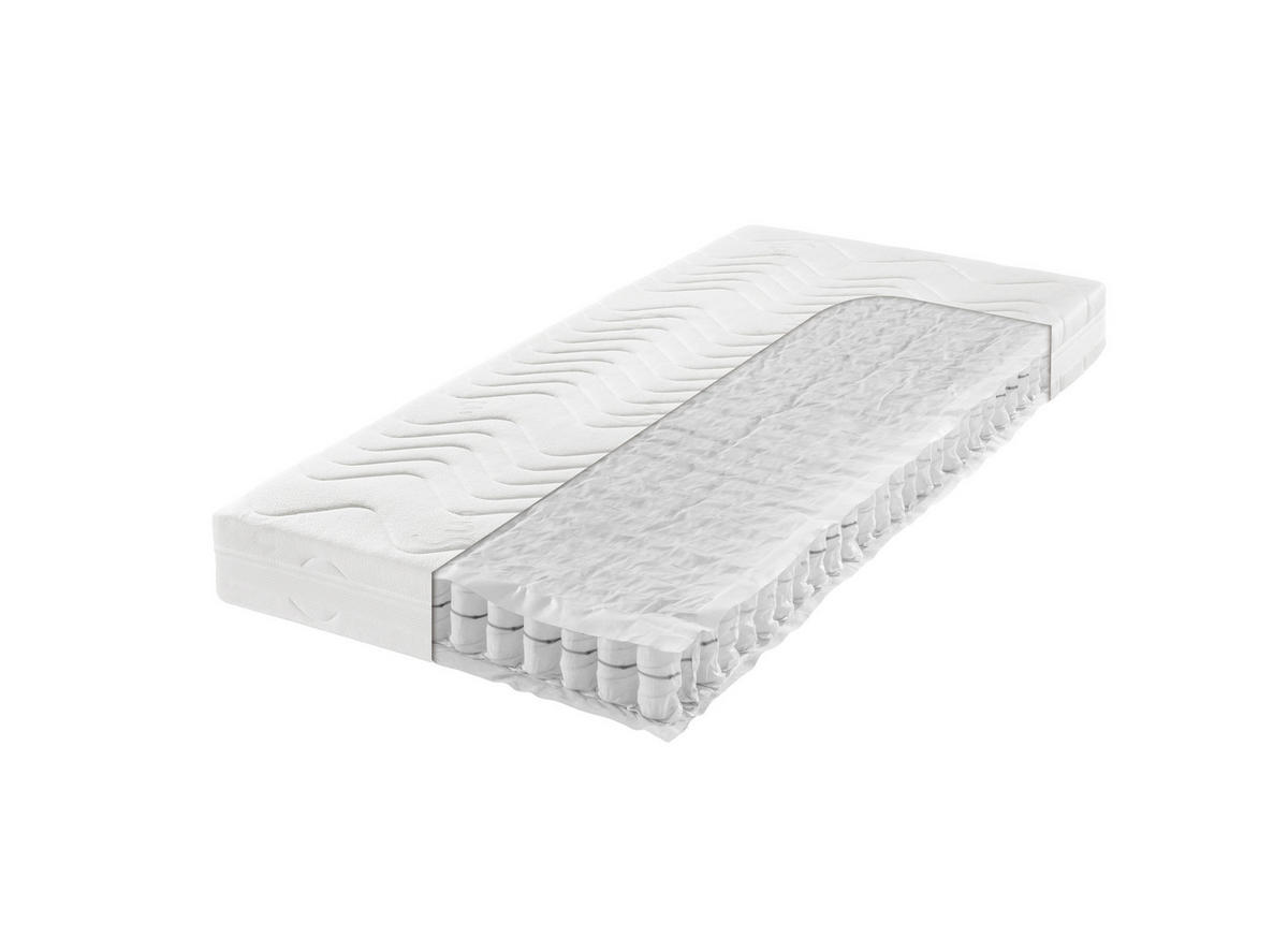 MATRATZENSET 140/200 cm  - Basics, Holz (140/200cm) - Sleeptex
