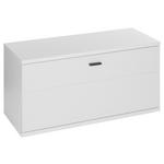 GARDEROBENBANK  in 90/44/37 cm  - Anthrazit/Schwarz, Design, Holzwerkstoff/Kunststoff (90/44/37cm) - Voleo