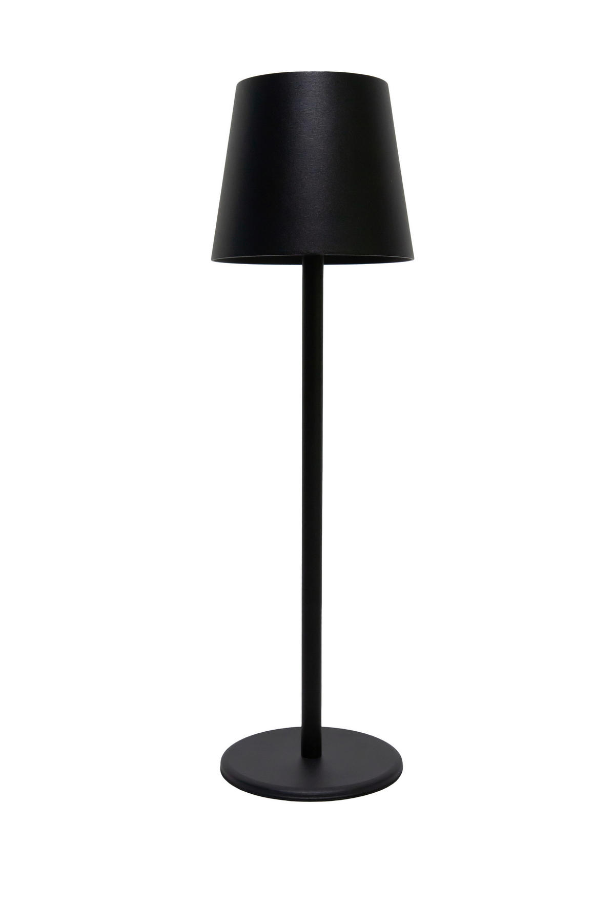 STOLNÍ LAMPA NA BATERIE 11,5/36 cm - černá, Design, kov/plast (11,5/36cm) - Novel