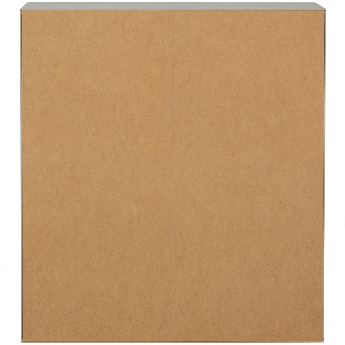 DREHTÜRENSCHRANK  in Grau  - Grau, Design, Holz (100/110/58cm) - Livetastic