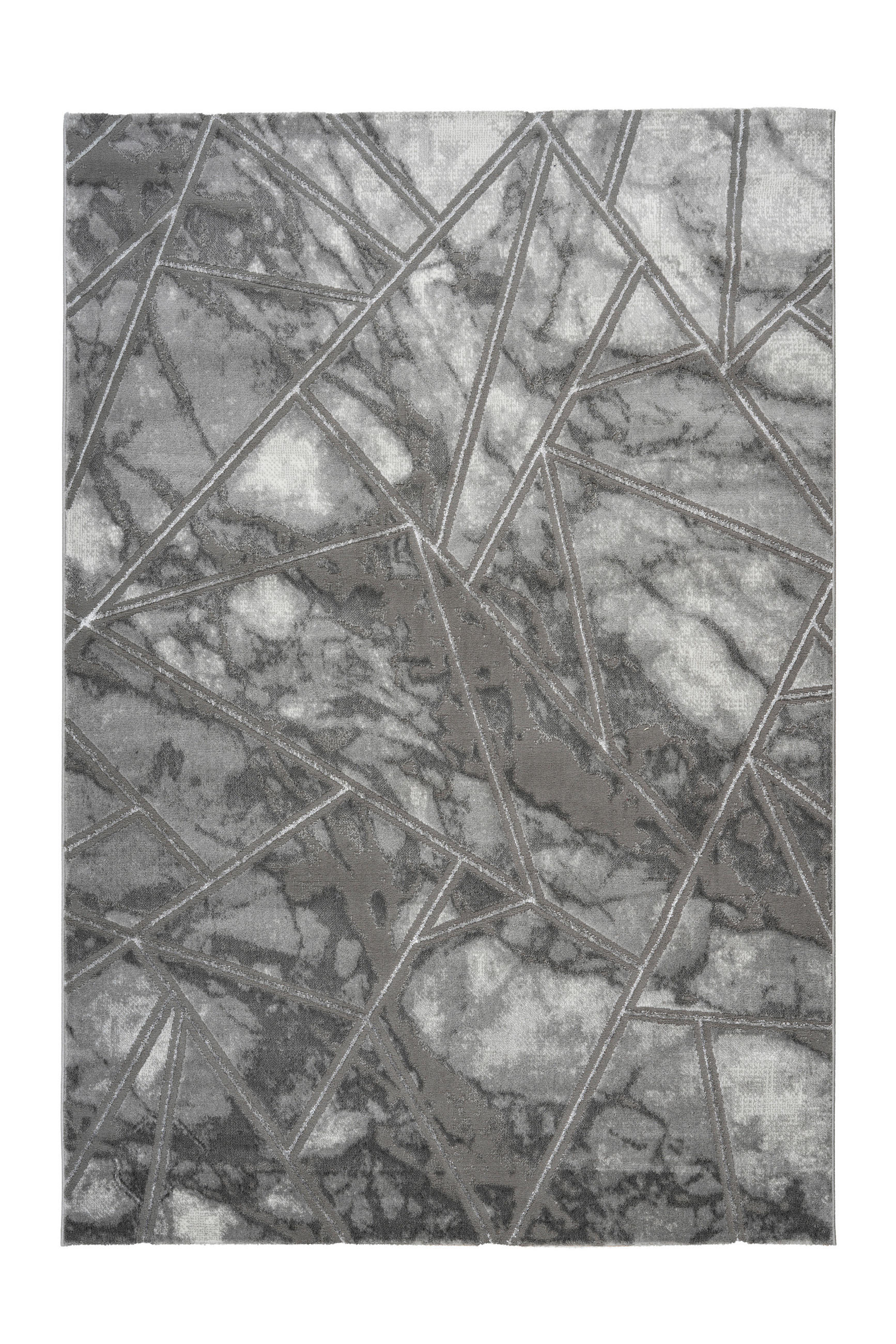 COVOR ȚESUT  - argintiu/gri, Basics, textil (200/290cm)