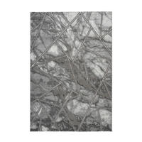 COVOR ȚESUT  - argintiu/gri, Basics, textil (200/290cm)