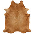 RINDERFELL 160/250 cm Naturfarben, Beige Tierform  - Beige/Naturfarben, Basics, Leder/Fell (160/250cm) - Linea Natura