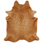 RINDERFELL 160/250 cm Naturfarben, Beige Tierform  - Beige/Naturfarben, Basics, Leder/Fell (160/250cm) - Linea Natura