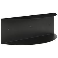 WANDBOARD Schwarz  - Schwarz, Design, Metall (60/20/20cm) - MID.YOU