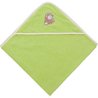 OSUŠKA S KAPUCÍ - zelená, Basics, textil (100/100cm) - My Baby Lou