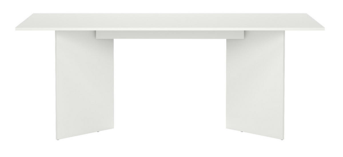 ESSTISCH in Holz 200/90/76 cm   - Weiß, MODERN, Holz (200/90/76cm) - MID.YOU