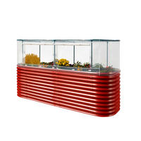 HOCHBEET-ERWEITERUNG 78/95/238 cm  - Transparent, Basics, Kunststoff (78/95/238cm)