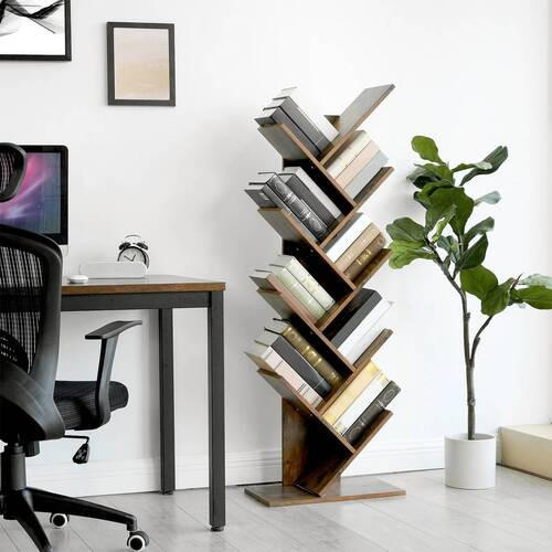 BÜCHERWAND  50/141,5/25 cm Braun  - Braun, Basics, Holzwerkstoff (50/141,5/25cm) - Boxxx