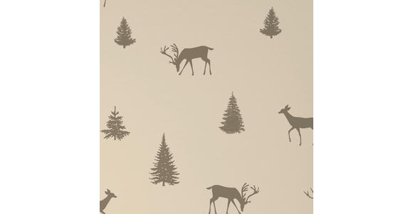 WENDEBETTWÄSCHE 2-teilig Flanell 140/200 cm  - Taupe, KONVENTIONELL, Textil (140/200cm) - Esposa