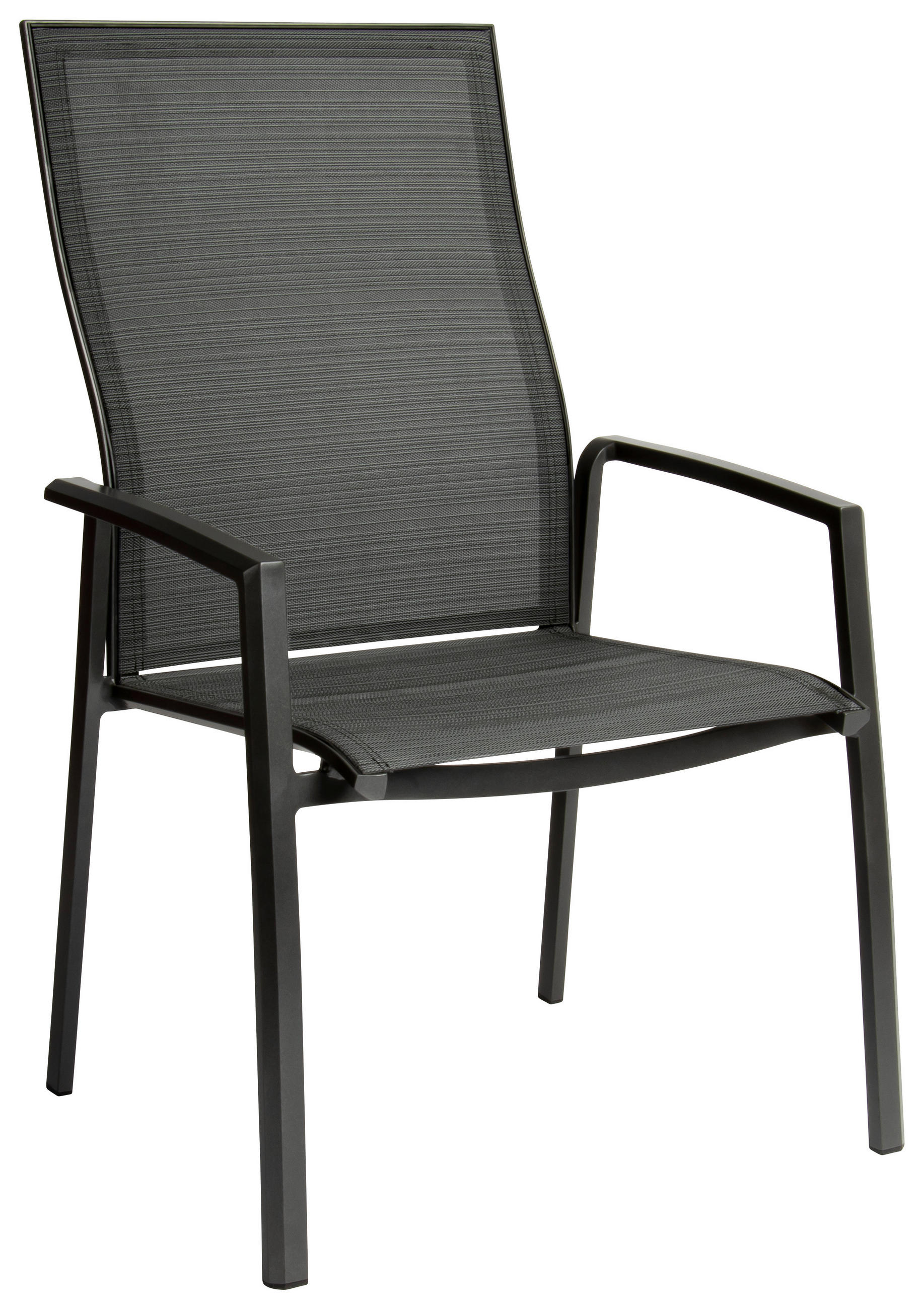 STAPELSESSEL Aluminium Anthrazit, Dunkelgrau  - Dunkelgrau/Anthrazit, Basics, Textil/Metall (68/109/70cm) - Stern