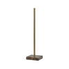 TOILETTENPAPIERHALTER - Braun, Basics, Stein (12/12/47cm) - Aquanova
