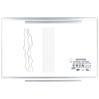 MONTAGEPAKET Chromfarben  - Chromfarben, KONVENTIONELL, Kunststoff/Metall (360/210cm) - Hom`in